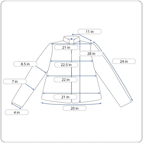 Teemax Heather Grey San Diego Zip Up High Neck Elastic Band Hem and Cuffs Jacket - Picture 4 of 4